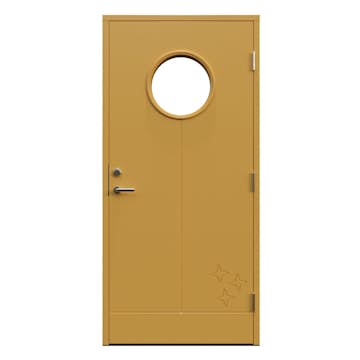 Ytterdörr Leksandsdörren Berg Eco74 RC2N