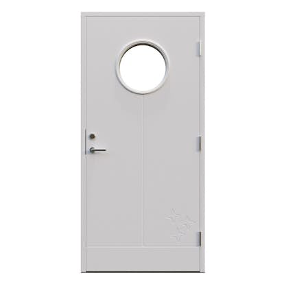 Ytterdörr Leksandsdörren Berg Eco74 RC2N