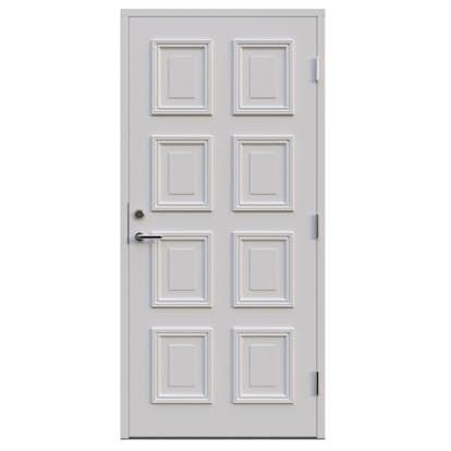 Ytterdörr Leksandsdörren Gråda Eco74 RC2