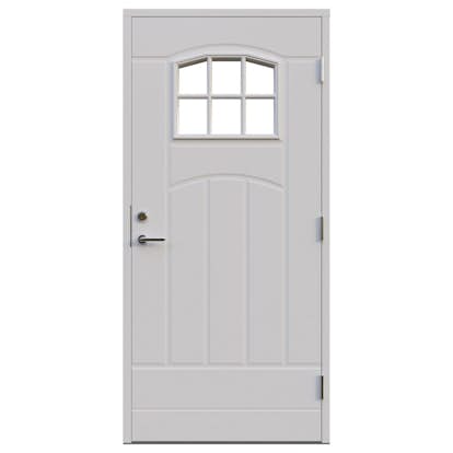 Ytterdörr Leksandsdörren Åkerö Eco74 RC2N