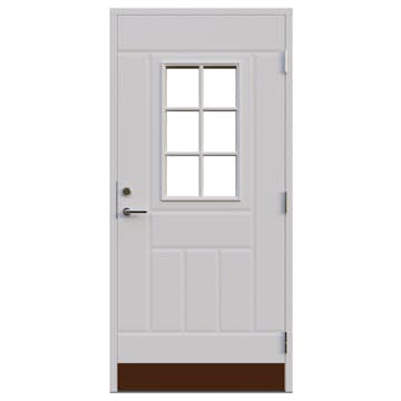 Ytterdörr Leksandsdörren Tibble Glas Eco74 RC2N