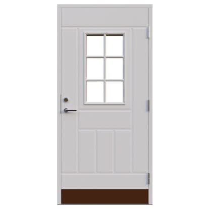 Ytterdörr Leksandsdörren Tibble Glas Eco74 RC2N