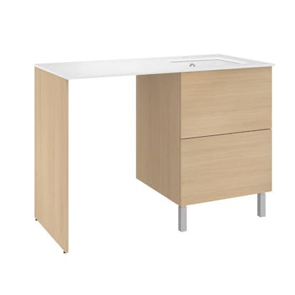 Tvättställsskåp Temal ILONA Set 6 för Tvättmaskin