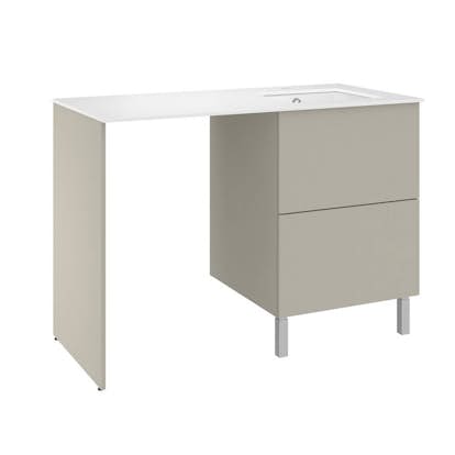 Tvättställsskåp Temal ILONA Set 6 för Tvättmaskin