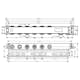 Inbyggnadsdel Axor för Termostatmodul Select 4 Funktioner