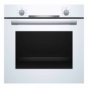 Inbyggnadsugn Bosch Serie 2 HBA530BW0S Vit med Varmluft