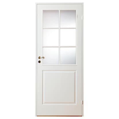 Innerdörr Br. Johansson Formpressad 3 SP6 Klarglas