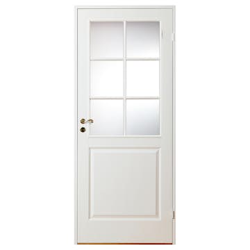 Innerdörr Br. Johansson Formpressad 3 SP6 Kompakt Klarglas
