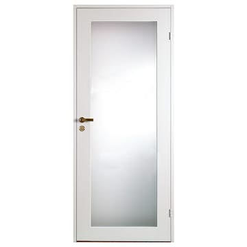 Innerdörr Sveadörren Contur Vit Frostat Glas Helglas