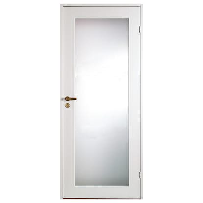 Innerdörr Sveadörren Contur Vit Frostat Glas Helglas