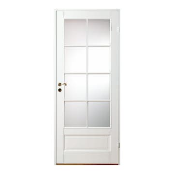 Innerdörr Sveadörren Massiv SP8 Vit Klarglas