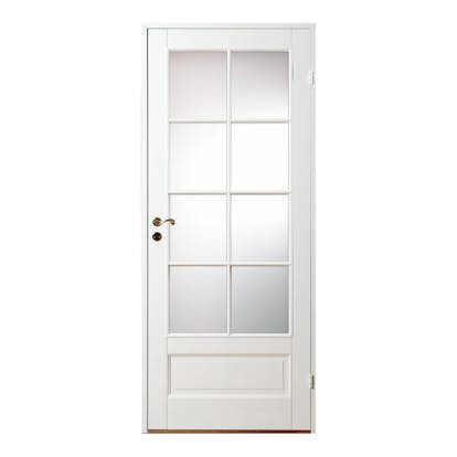 Innerdörr Sveadörren Massiv SP8 Vit Klarglas