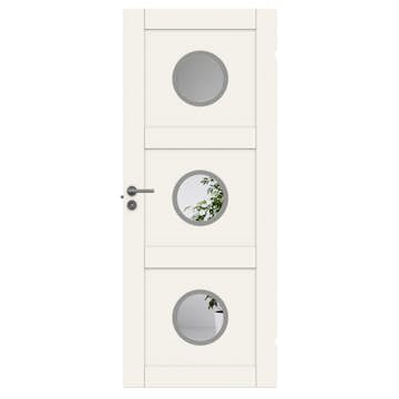 Innerdörr Swedoor Unique 03L GWA330 Klarglas