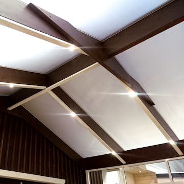 Integrerad LED-Belysning Landskap för Uterumsstomme Glimma