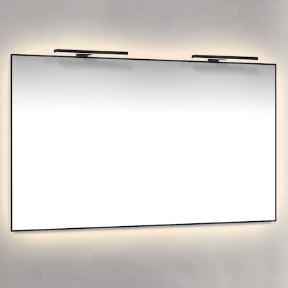 Spegel Macro Design Crown Ambilight T-belysning Med Ram