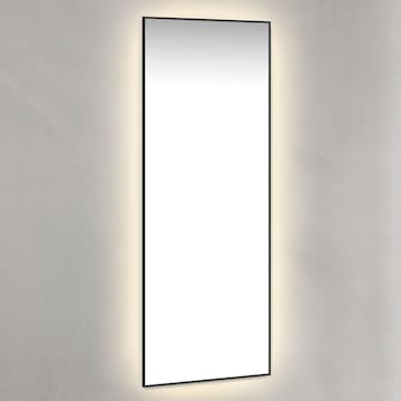 Spegel Macro Design Crown Avlång Ambilight Med Ram