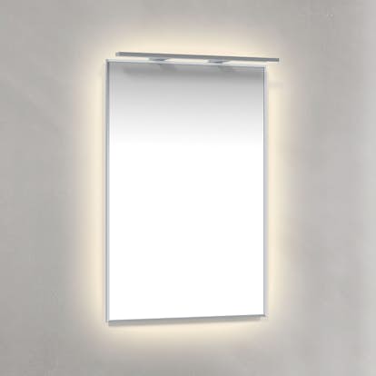Spegel Macro Design Crown Ambilight Ramp-belysning Med Ram
