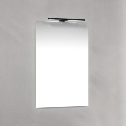 Spegel Macro Design med Svart T-belysning