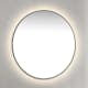 Spegel Macro Design Crown Ambilight Rund Med Ram