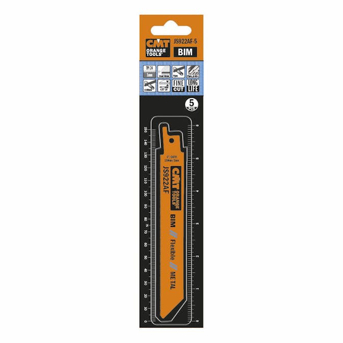 Tigersågblad CMT Orange Tools Metall 150mm BIM Flex JS922AF-5