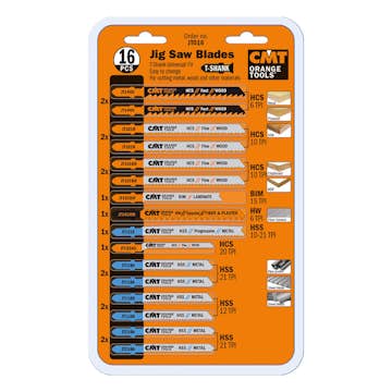 Sticksågblad CMT Orange Tools Set 16 st