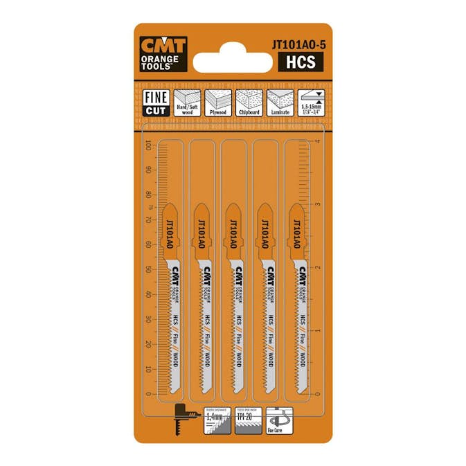 Sticksågblad CMT Orange Tools Trä 50mm HCS Fine 5 st