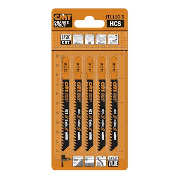 Sticksågblad CMT Orange Tools Trä 75mm HCS Basic 5 st