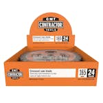 Sågklinga CMT Orange Tools Contractor 165x1,7x20 Z24 W 10 st