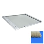 Kanalplast 16 mm Halle Isolux Rök Komplett Tak