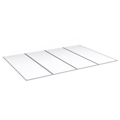 Kanalplast 55 mm Halle Isolux Opal Komplett Tak