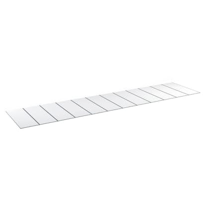 Kanalplast 55 mm Halle Isolux Opal Komplett Tak