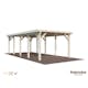 Carport Palmako Karl 23,1 m2