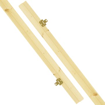 Karmsidor Sveadörren Pardörr Snap-In Obehandlad Furu