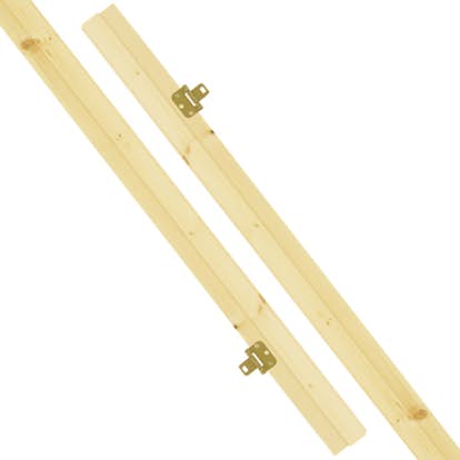 Karmsidor Sveadörren Pardörr Snap-In Obehandlad Furu