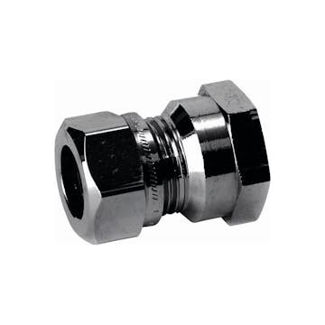 Klämringskoppling Vatette Rak Invändig Förkromad