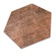 Hexagon Hill Ceramic Klinker Abadía Brun 25x22 cm