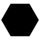 Klinker Hill Ceramic Basic Hex 25 (KLC4173) 25x22 cm