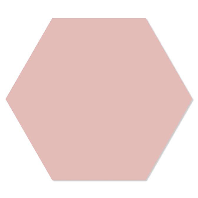 Klinker Basic Hex 25 Hill Ceramic Rosa 25x22 cm Matt