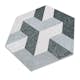 Klinker Dolomite Hill Ceramic Grå 25x22 cm Matt