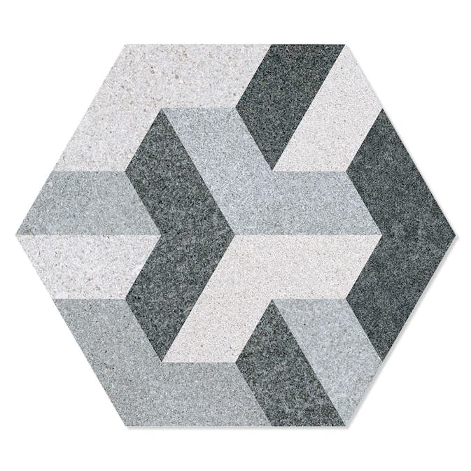 Klinker Dolomite Hill Ceramic Grå 25x22 cm Matt