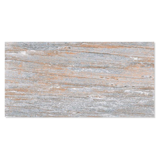 Klinker Quartzite Hill Ceramic Ljusgrå 33x66 cm Matt