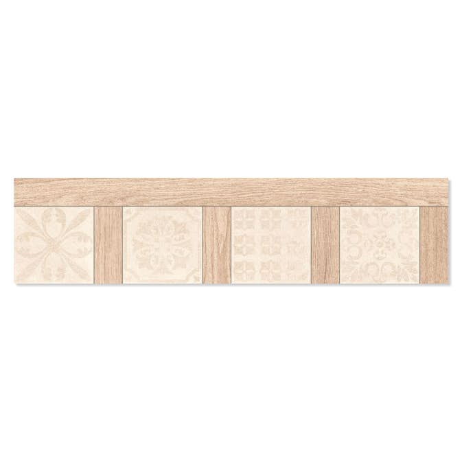Träklinker Abbaye Hill Ceramic Beige 22x90 cm Matt