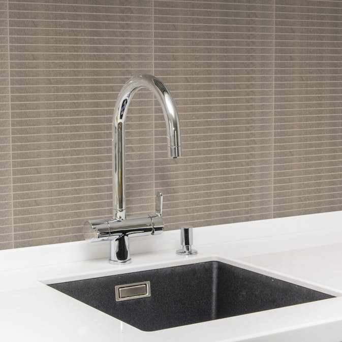 Klinker Arredo Quartz Brun Mosaic Line 2x30 cm