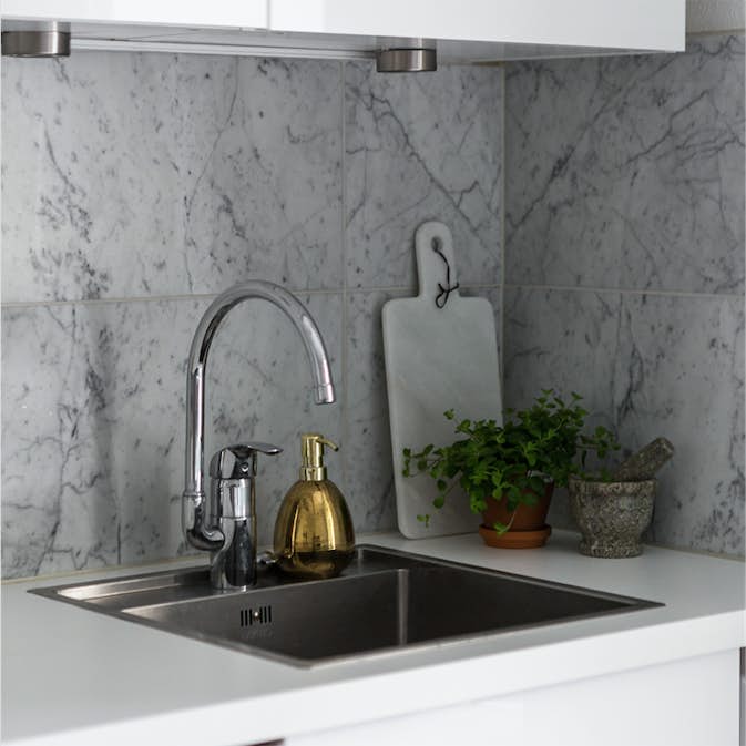 Marmor Italian Marble Bianco Carrara C Slipad 61x31 cm