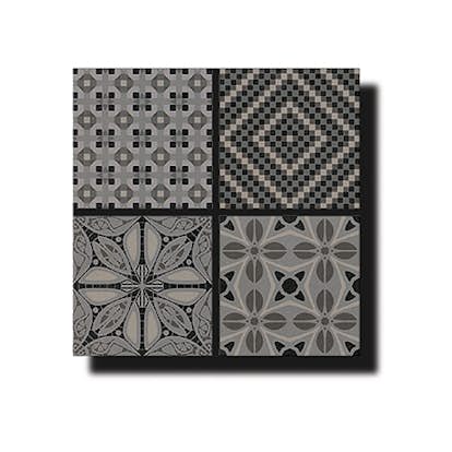 Klinker Lhådös Believe 20x20 cm Tassel Grafito