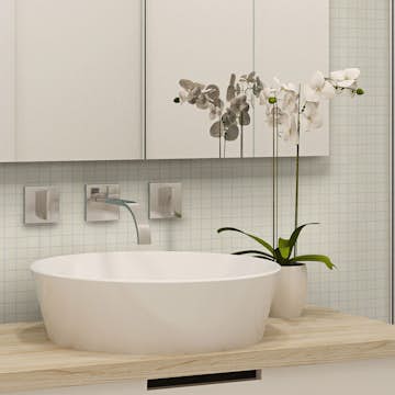 Klinkermosaik Arredo Archgres Ljusbeige 2,5x2,5 cm