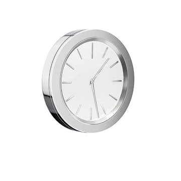 Klocka Smedbo Time YX380 Krom/Vit