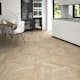 Klinker Hill Ceramic Diamond Beige Enfärgad Höger 40x70 cm