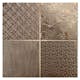 Klinker Hill Ceramic Glint Brons 44x44 cm