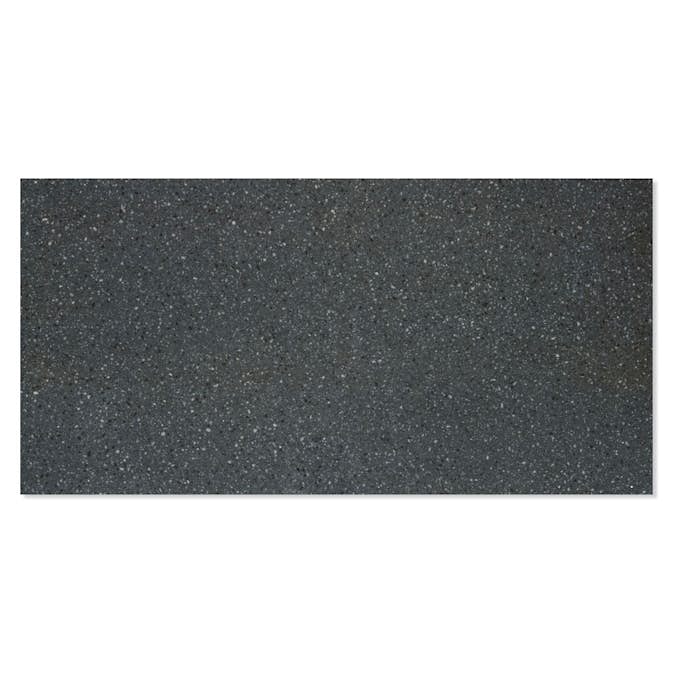 Klinker Hill Ceramic Guss Terrazzo Svart Polerad 60x120 cm